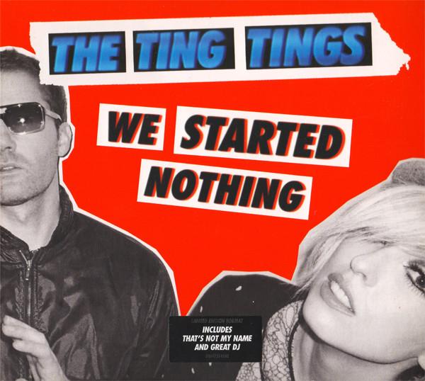 

CD TING TINGS - We Started Nothing 88697314552 Sony BMG Music 2008 Europe Rock Used