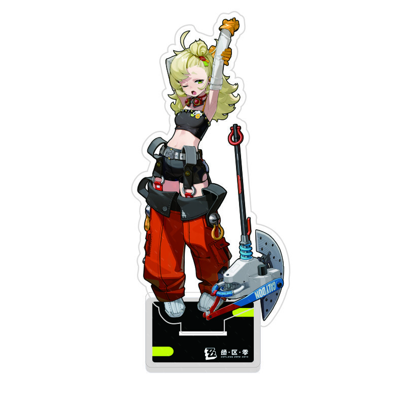 New Hot Game Zenless Zone Zero Nicole Demara Billy Kid Von Lycaon Acrylic Stand Model Plate Keychain Desk Decor Collection gift
