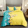 Comforter Rose And Skulls Bedding Set For Kids All Season Twin Full Queen King Size Bed Set Bedroom s Red