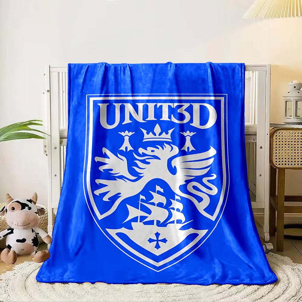 UNIT3D Blue Crest Blanket for all seasons blanket lunch break throw gift
