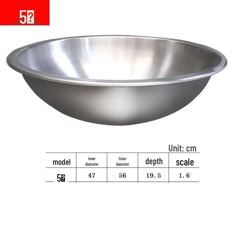 ZISIZ 304 Stainless Steel Large Cooking Pot
