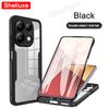 PocoX6 360 Full Body Front+Back Clear Case Shelluxe For Xiaomi POCO X6 Pro Pocophone X6Pro 5G Silicone Double Sided Phone Cover