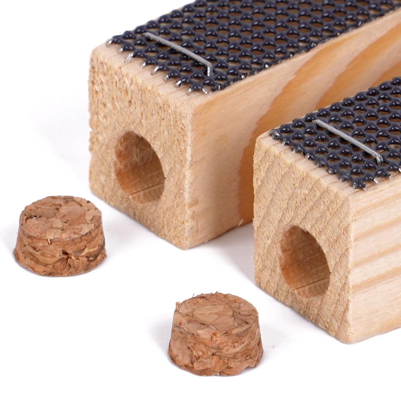 5pcs Wooden Queen Bee Cage Bee Queen Catcher Mutil-Functional Beehive Bee Cage Rearing Cage Cell Beekeeping Tools