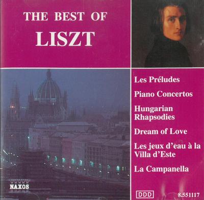 CD LISZT - Das Beste Von Liszt  8551117 Naxos 1993 Germany Classical Used