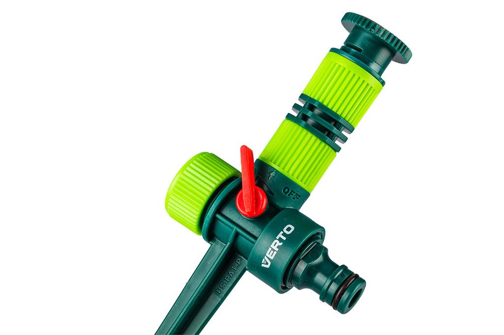 Garden Sprinkler, Adjustable Watering Angle Range 0° - 360°, Max Watering Area 78 M2