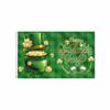 St. Patrick's Day Banner, Irish Commemorative Flag, Decorative Flag With Shamrocks