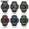 Sanda Men's Multifunctional Waterproof Luminous Sports Watch