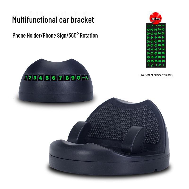 Telescopic Suction Cup Car Phone Holder & Multifunctional Dashboard Mount