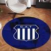Club Atlético Talleres (1) Round Office Rug Decorative Floor Rug for Office Bedroom Living Room and Home Space