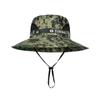 Bucket hat men's summer sun protection camouflage large brim sun hat outdoor breathable fishing hat mountaineering hat sun hat