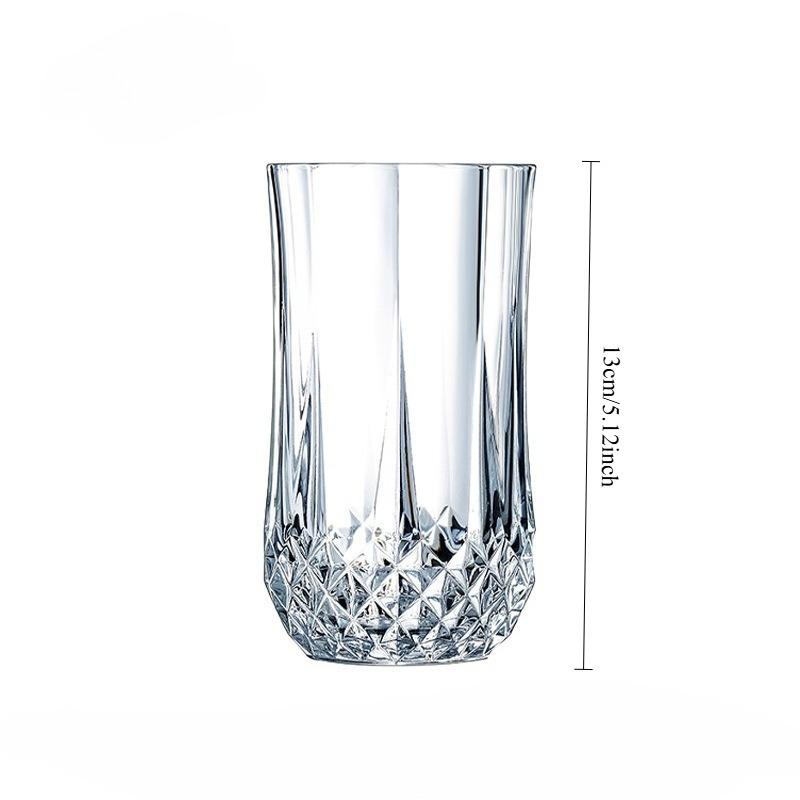 2 stk Krystall Champagneglass Glass Rødvinsglass Drikkevannsglass Vinglass Utsøkte Gaver til Venner og Familie