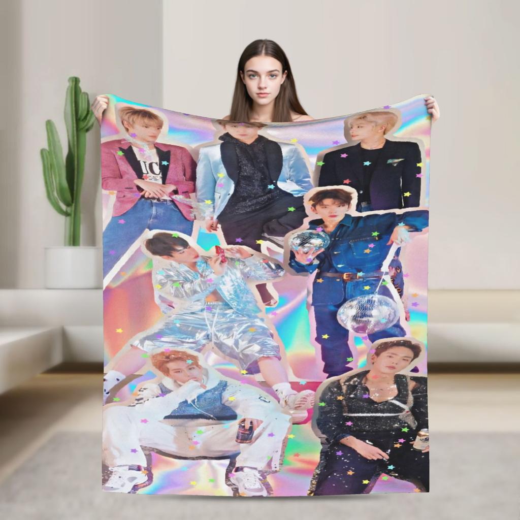 Jooheon Hyungwon Wonho Minhyuk Kihyun IM Blanket Summer Winter Monster Brand Soft Throw Blankets for Bed Outdoor Bedding Throws