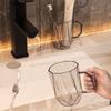 Changbaosen Geometric Plastic Mouthwash Cup Set