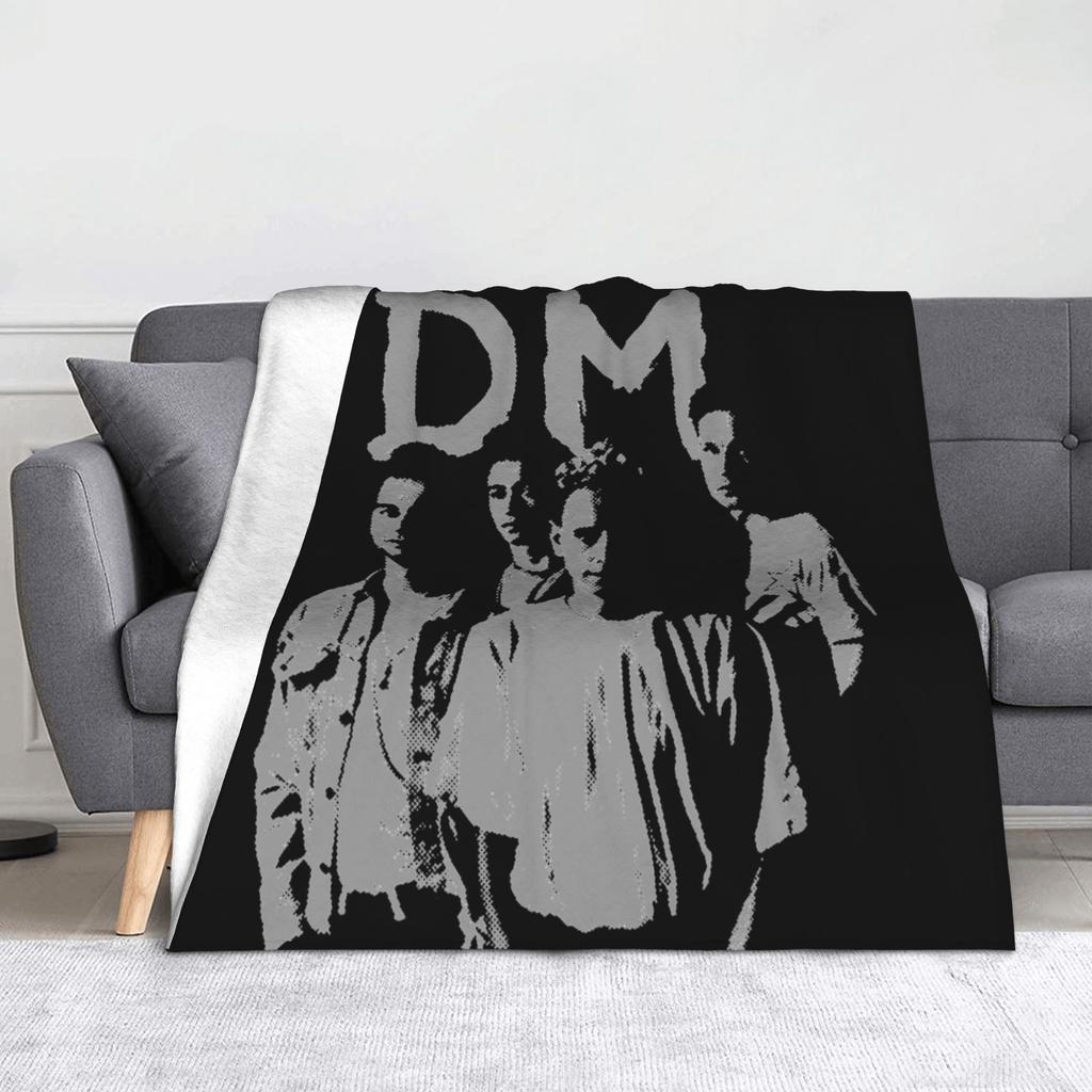 La Coperta Lavorata a Maglia Memento del Tour Live Modalità Musicista Pile Depeches Mode Coperta Super Calda per Auto Divano Letto Tappeto