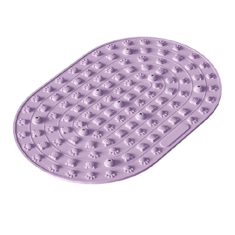 Friendly Soft Silicone Foot Massage Pad Acupressures Foot Pad Foldable Dot Pad Antislip Great For Foot Care And Exercise фиолетовый