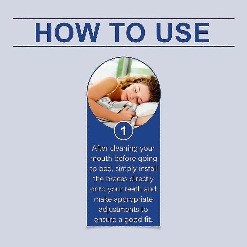 Comfortable Anti-Snoring Braces  Improve Sleep & Breathing for Restful Nights