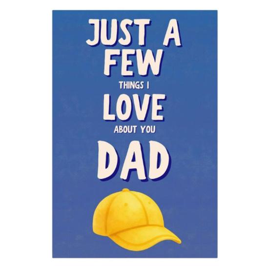 Fill-in-the-blank Memory Book Just A Few Things I Love about You
