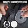 For Jeep 1/2PCS Car Windshield Wiper Bottom Hole Protective Cover Auto Accessories Cherokee Wrangler JK Gladiator Compass