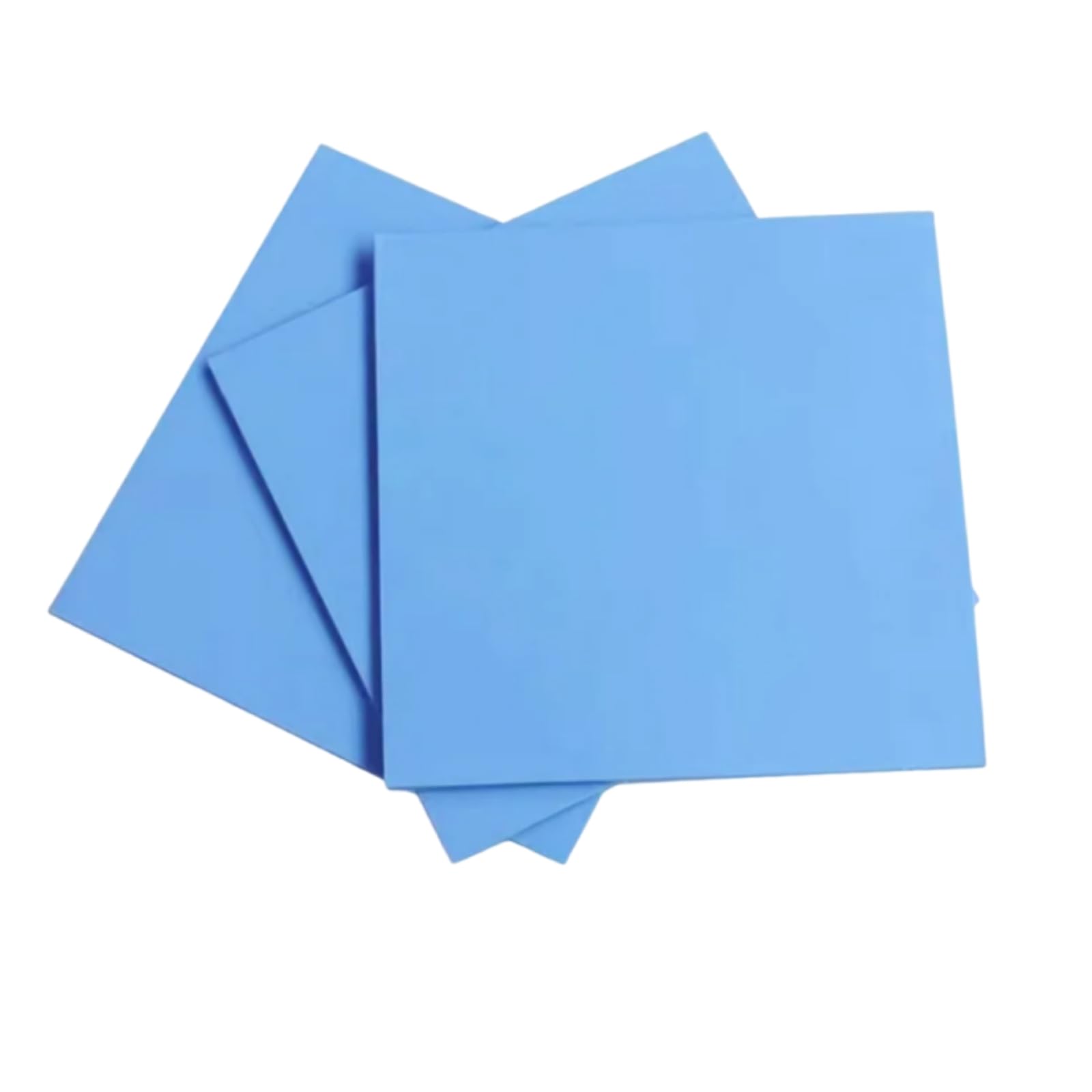 

YFFSFDC 3 штуки м який лист для розсіювання тепла 100 мм x 100 мм x товстий силіконовий теплопровідний лист процесорний GPU радіатор теплопровідний лист високий