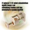 Dollhouses Model Realistic Dollhouses Cats Scratch Post Realistic Play Realistic 1:12 Model Small Size Toy