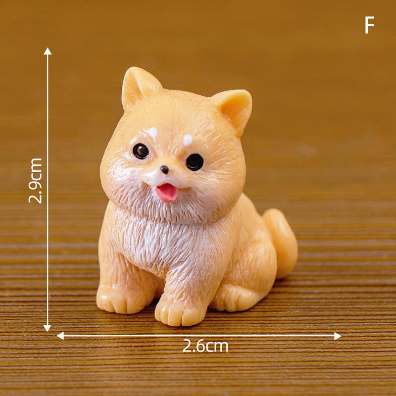 Мини-статуэтка собаки из смолы — фото 8