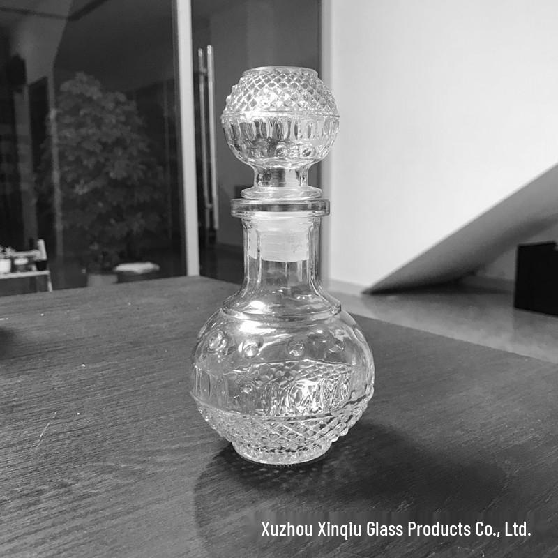 Creative Crystal Diamond Wine Decanter: 50ml-1000ml Transparent Red Wine Bottle