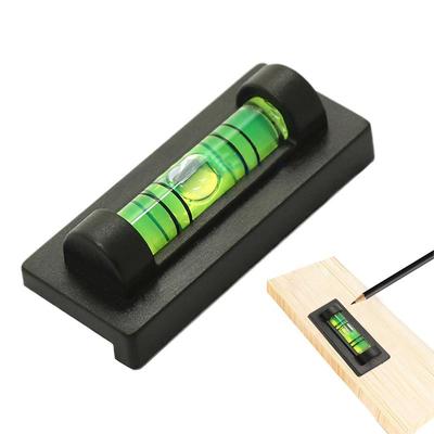 Mini Spirits Level Bubble Tools Precision Alignment Versatile Green Square Mini Spirits Level Frame Hanging Calibration