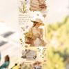 Yanji PET Tape - River of Time: French Romantic Journal Stickers, 6 Styles