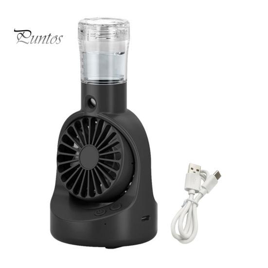 

Портативный настольный вентилятор с 4 скоростями. Мощный воздушный поток, низкий уровень шума, компактный размер, перезаряжаемый персональный охлаждающий вентилятор. чёрный