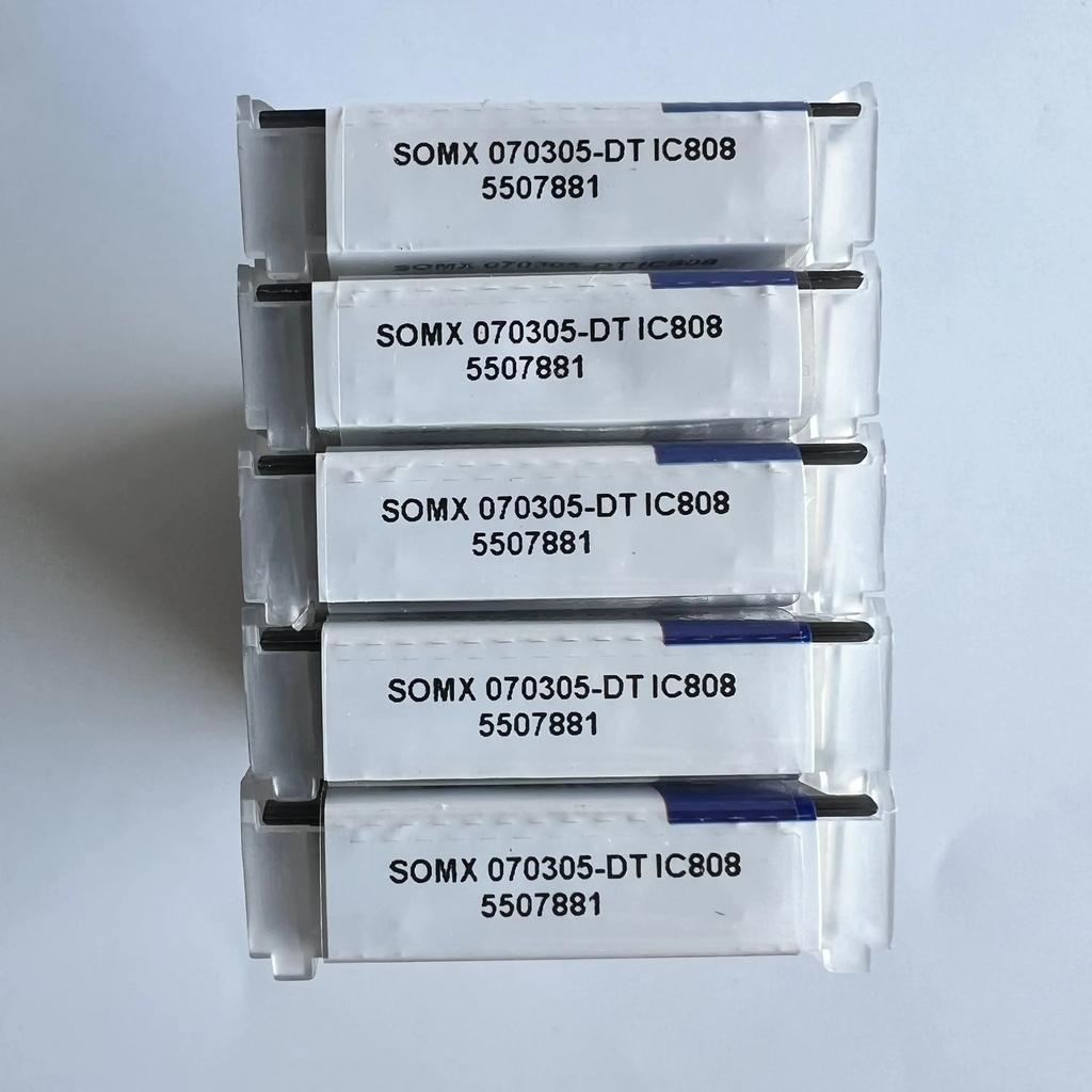 ISCAR / SOMX070305-DT IC808 /Industrial Indexable Carbide Inserts 10 Pcs