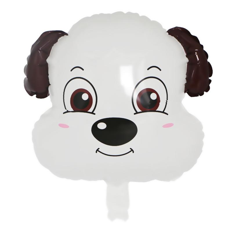 25Inch Cartoon Animal Head Aluminum Film Balloon Baby Birthday Party Decor Lion Tiger Cow Elephant Inflatable Helium Ballon Toy