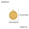 Stainless Steel Multi-Series Pendants: High Heels, Seashell, Starfish for Necklace & Bracelet Crafting