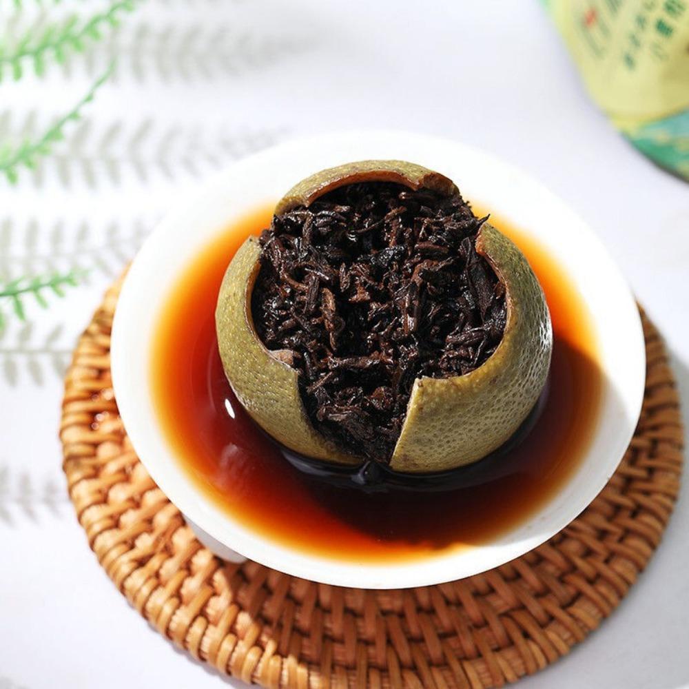 Zhongcha Pu'er Tea Xinhui Small Green Orange Pu'er Ripe Tea 125g