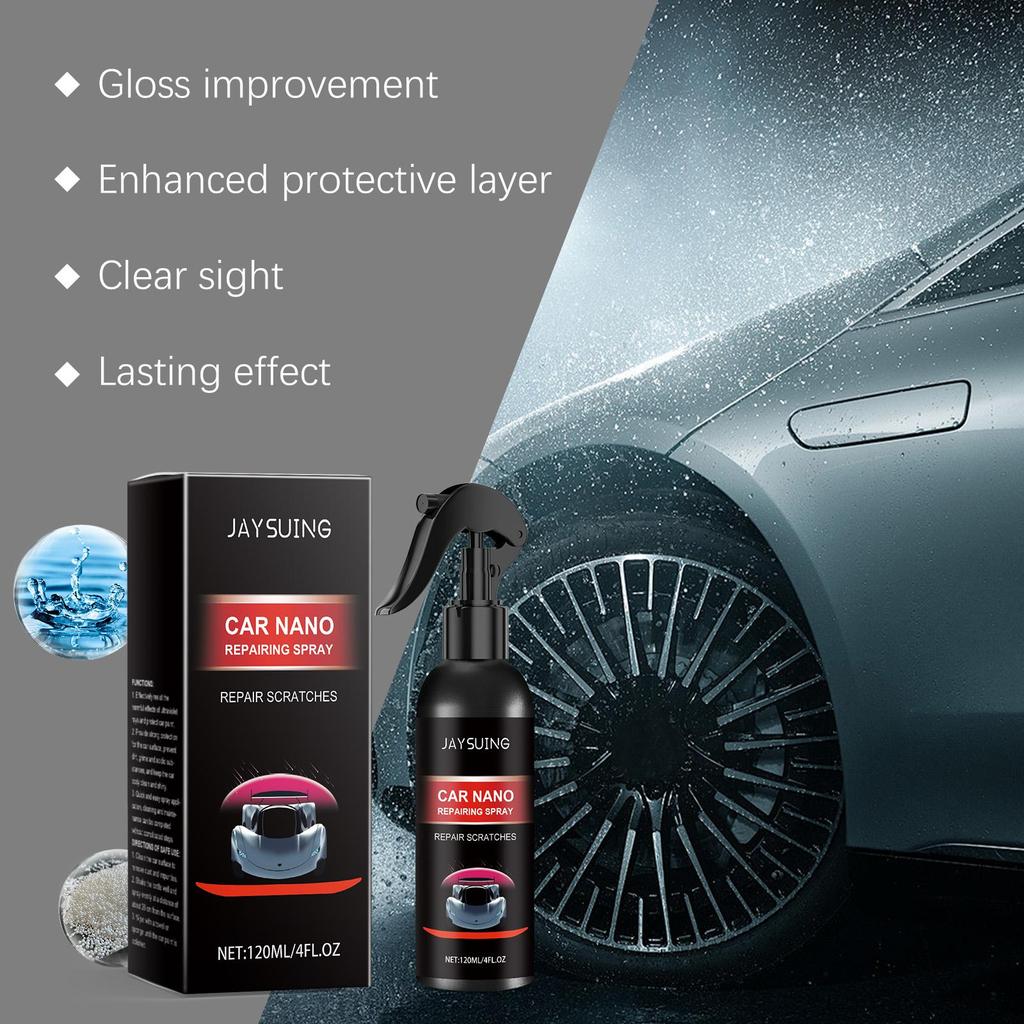 Jaysuing Auto Lackversiegelungsspray Autopflege Politur Staubdicht Antifouling Flüssigglas Glasur Versiegelungsmittel