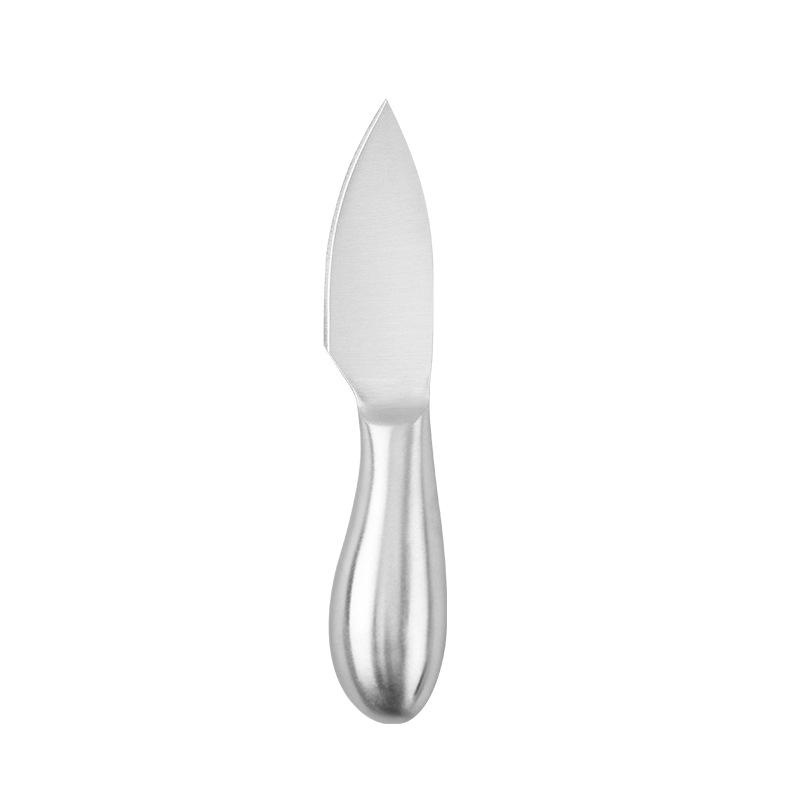 

6-Piece Stainless Steel Cheese Knife Set with Butter Knife & Hollow Handle Tools for Cutting Cheese, Pizza, Fruit, and Baking.