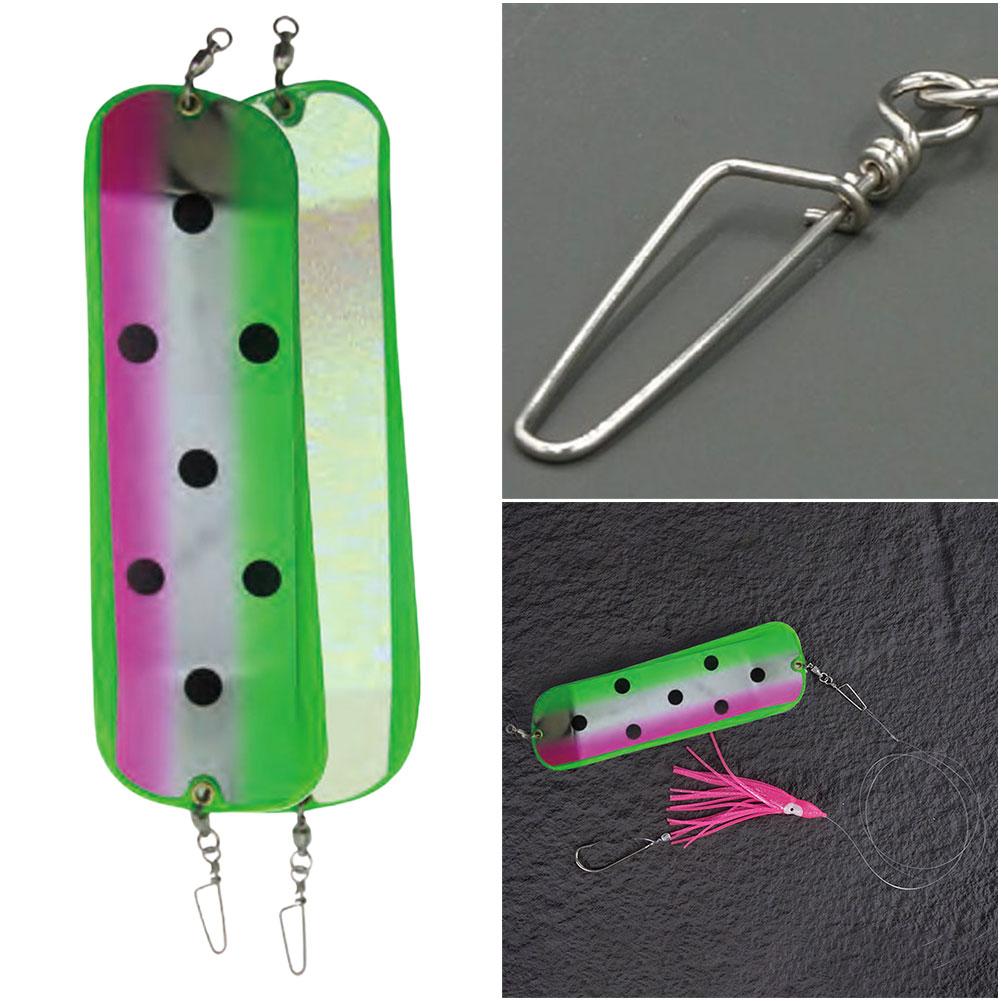 28cm Trolling Fishing Diving Flash Board Bait Lure Flasher Fishing Trolling Flasher for Trolling Salmon Fishing Accessories