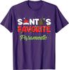 Santas Favorite Paramedic Christmas Xmas Gifts TShirt 100 Cotton ONeck Summer Short Sleeve Casual Mens Tshirt Size S3XL