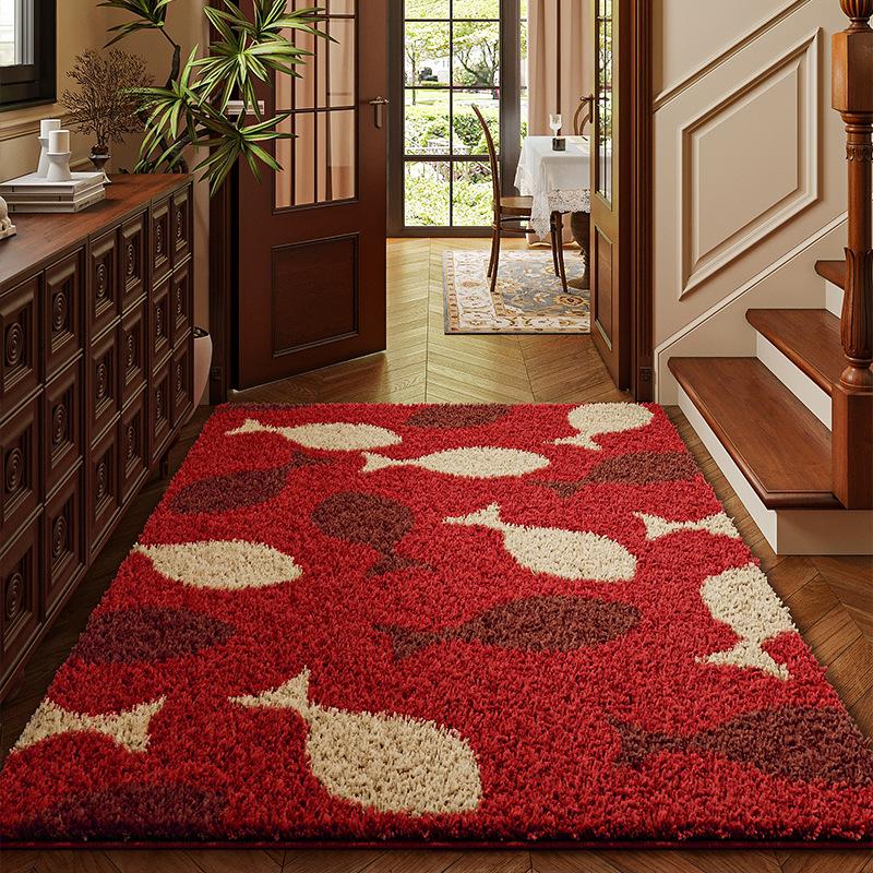 Door Mats Door Mats Household Door Mats Carpet Living Room Bedroom Porch Non-Slip Absorbent Foot Mats