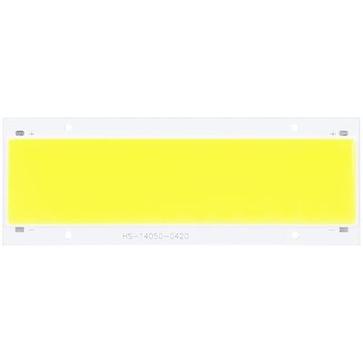 COB Light Chip DIY LED Lamp Panel Light Source 1500LM 3000‑6500K 12V 15W 140x50mmWarm White Light
