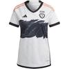 Adidas Outdoor Casual Sports Latvia Womens 23 Away Football Jersey Women Jerseys White HS7536