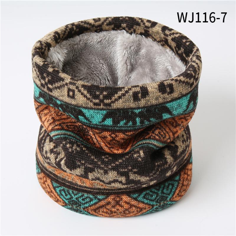 New Women Neck Cover Children Autumn Winter Cold Warm Men Fashion Neckerchief Solid Knitted Scarf Decoration Thickening Fleecing