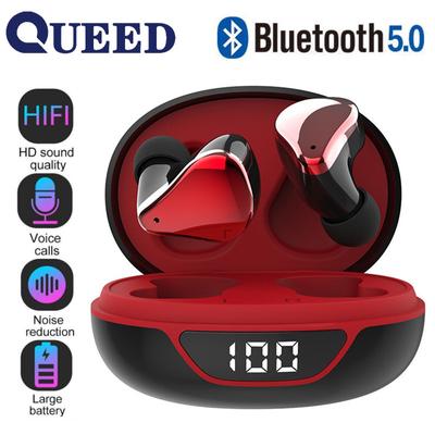 New In-ear Bluetooth Headset Digital Display Mini Music Game Bluetooth Headset