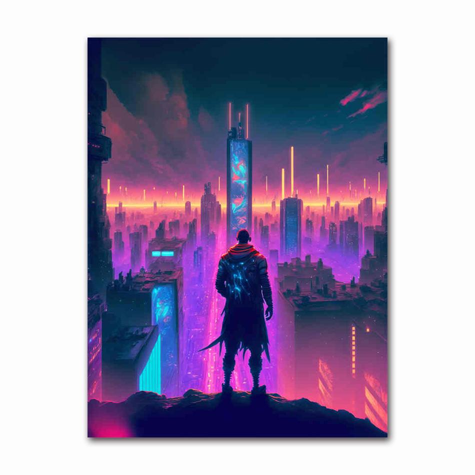 Colorful Game Controller Wall Art Poster Prints Nordic Aesthetic Picture Canvas Painting Gaming Boy Room Home Decoration