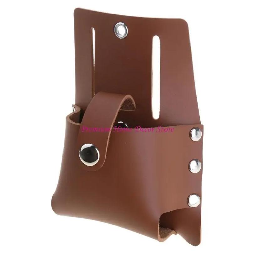 PU Leather Tape Measure Belt Tool Carriers Holder Heavy Duty Tape Holder Measuring Tape for Carpenters JOMD