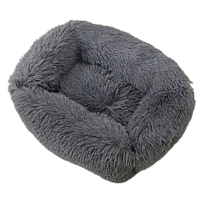 Creative Pet Bed Thicken Nest for Dogs and Cats Soft Plush Rectangular Sofa