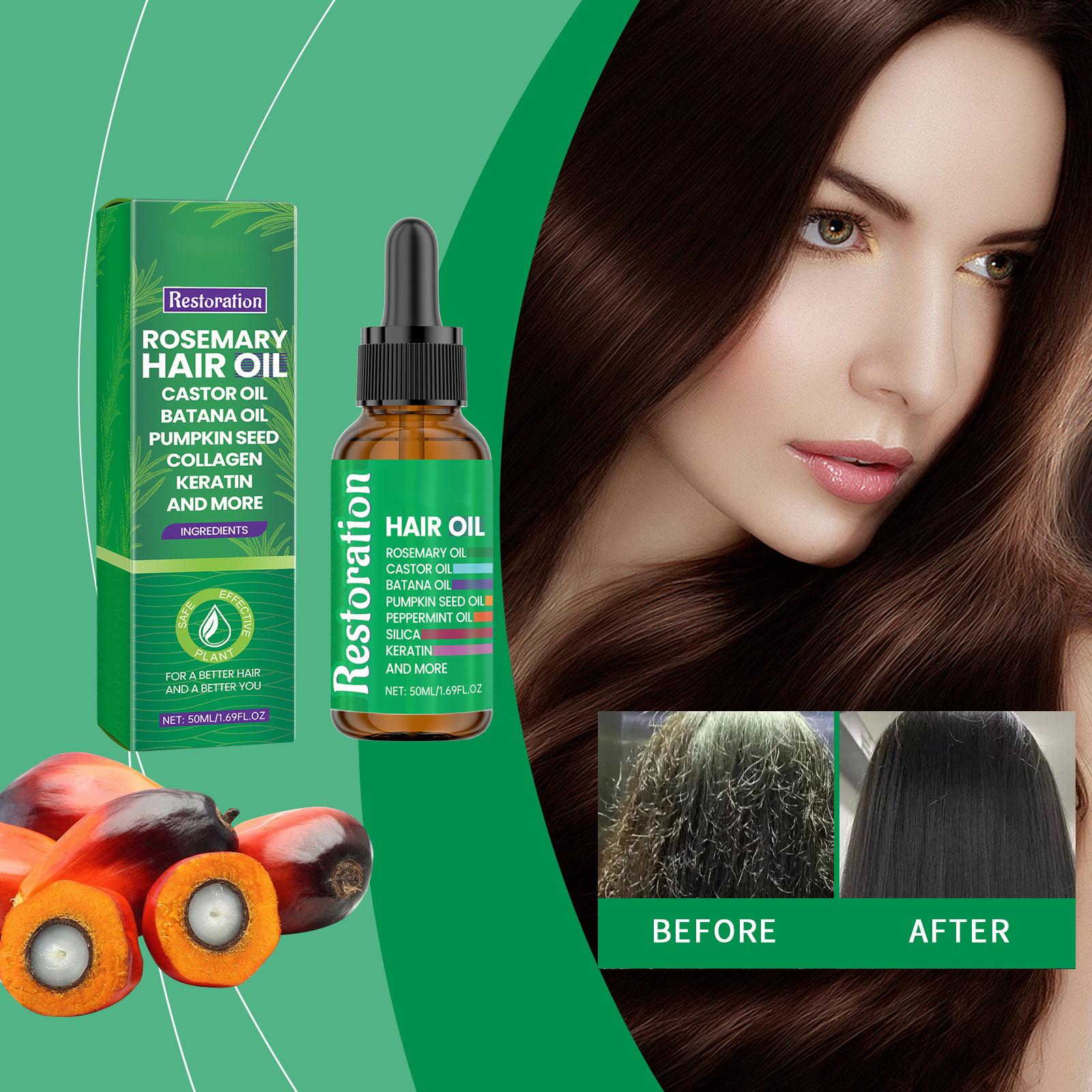 

Rosmarinus Hair Oil Nourishes, Strengthens And Moisturizes Hair, Nourishes, Moisturizes, Cares For Smooth Hair 50ml One Size