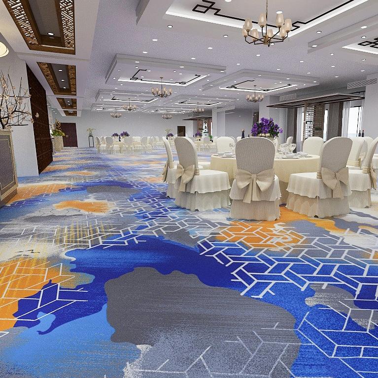 Thickened Nylon Soundproof Carpet for Hotel, Cinema, Billiard, and Club Rooms