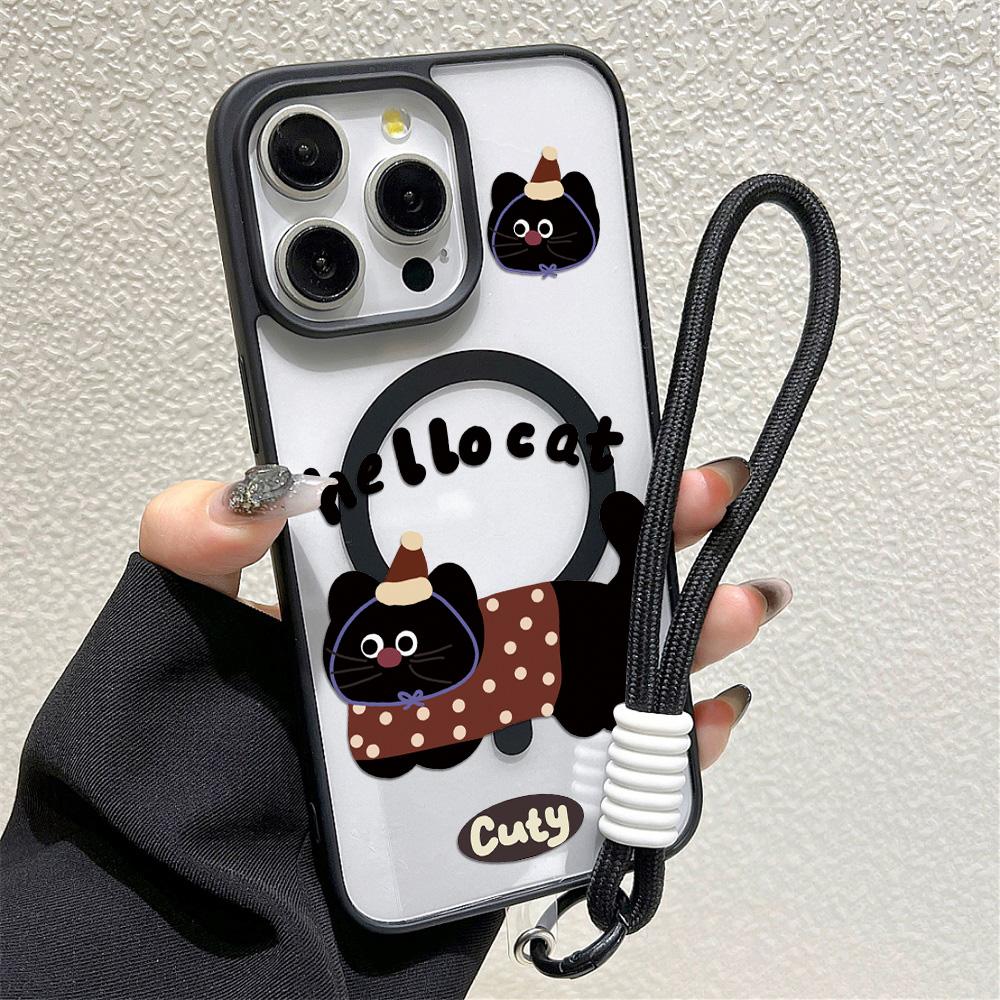 Magnetic Phone Case for iPhone  11 12 17 14 15 Pro Max 15 14 16 Pro13 14 15 16 Shockproof Case Mag-Safe Magnetic Ring Back Cover