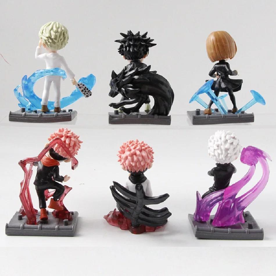 Random2-6 Anime Jujutsu Kaisen Series Figure Itadori Yuji Gojo Satoru Megumi Combat Special Effects Statue Pvc Model Toys