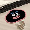 Non-slip Absorbent Ugly Cute Thick Lip Mat Bathroom Carpet Floor Mat Dirty Easy To Take Care of Simple Bathroom Shower Room